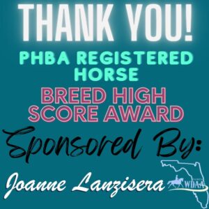 PHBA Registered Breed Award