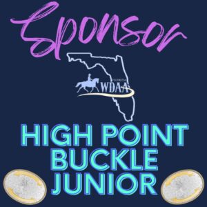 Junior High Score Buckle Sponsor